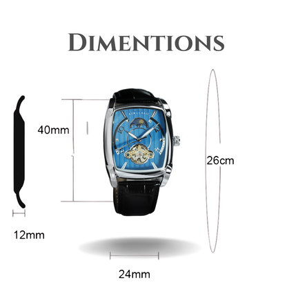 Velorian™: Lunar Skeleton Automatic Watch