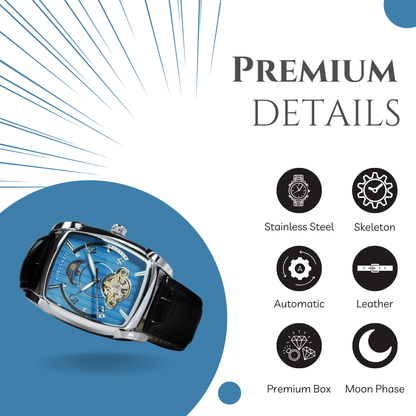 Velorian™: Lunar Skeleton Automatic Watch